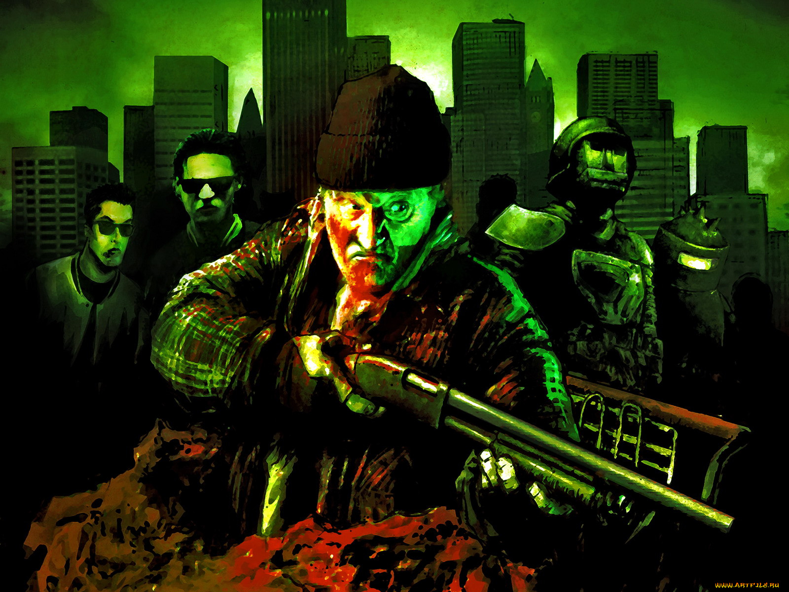 hobo, with, shotgun, , , , , 
